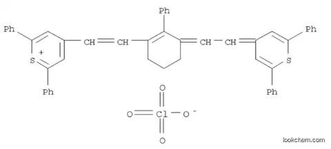 Molecular Structure of 80993-83-5 (Thiopyrylium,4-[2-[3-[(2,6-diphenyl-4Hthiopyran- 4-ylidene)ethylidene]-2-phenyl-1- cyclohexen-1-yl]ethenyl]-2,6-diphenyl-,perchlorate)